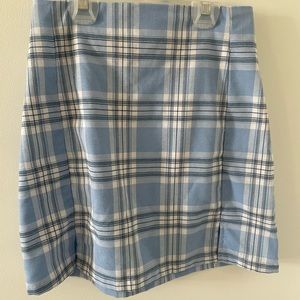 brandy melville blue skirt